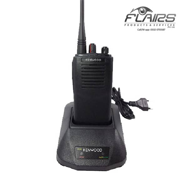 Kenwood TK-2107 V_H_F Walkie Talkie Wireless Two Way Radio Set Pair 1