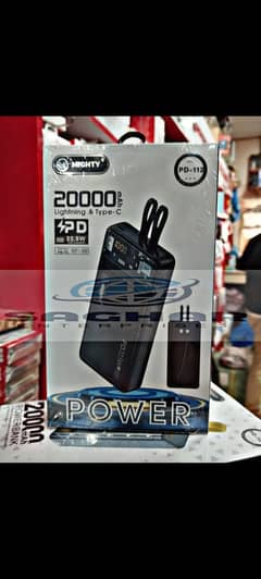 *MIGHTY* _20000Mah *Power Bank* 22.5wt PD Iphone And typec Android 0