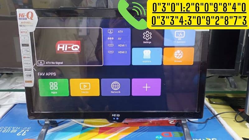 ANDROID 48 INCH SMART LED TV WIFI WITH MIRA CAST 7