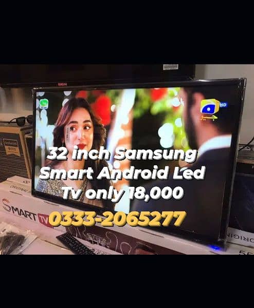 32" 43" 48" 55 Inch Samsung Smart Android wifi brand new Led tv 3