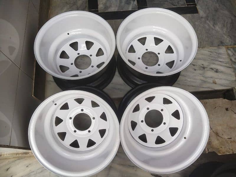 steel deep rims For car And jeep available CoD All of Paw 13