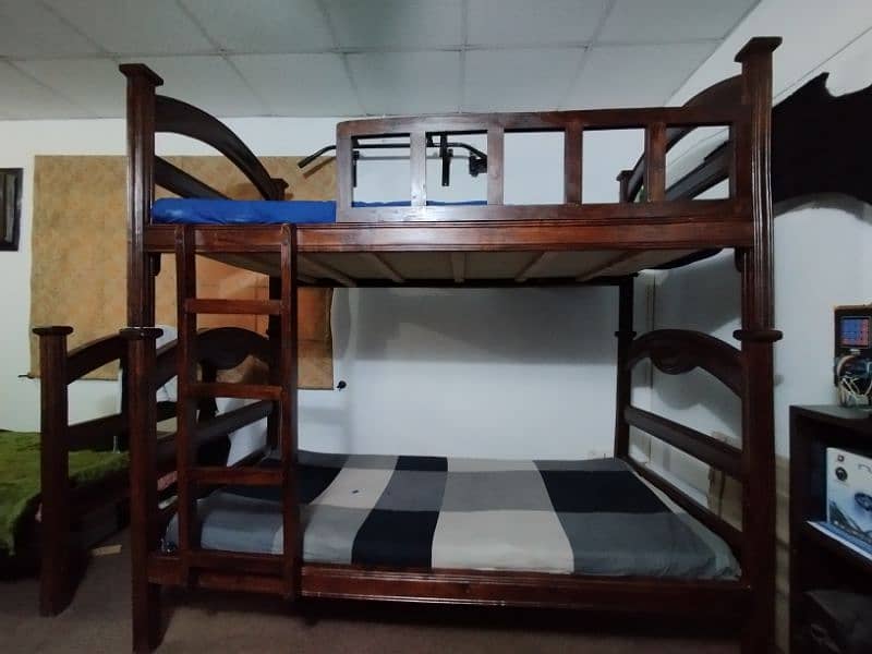 BUNK BEDS Pure Sheesham wood 5