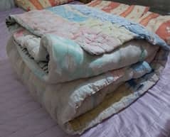 Cotton double  Quilt for sale (Roi wali razai) 03164889596