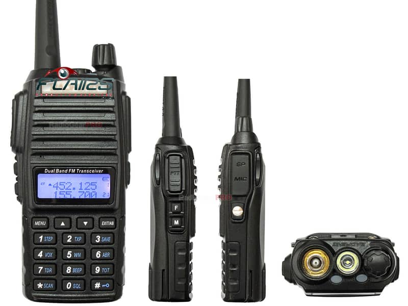 باوفنگ UV82 Dual band walkie talkie with 128 Channel Long range set 1p 0