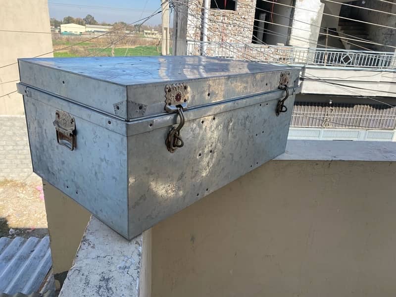 Storage Box (Steel Peti) Sandooq — Almost new 1