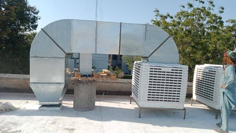 fresh air cooler and Exhaust fans 1