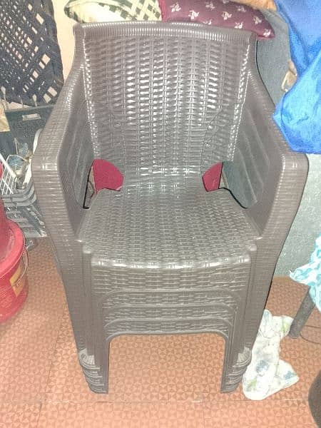 brand new plastic covered untouched 3 chair and dining table for sale 0