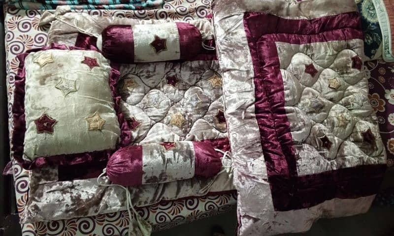baby quilt set with pillows 3