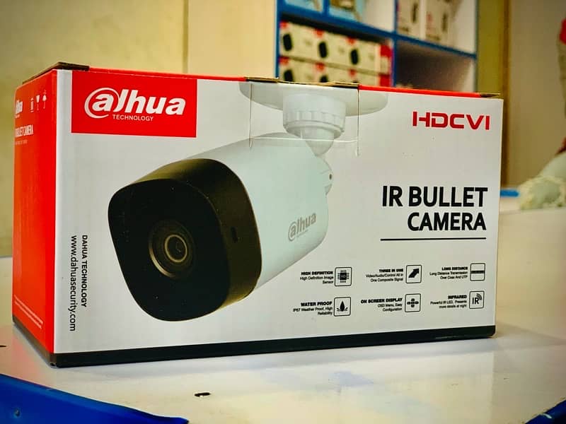 DAHUA 4 CAMERAS SETUP FULL HD 1080P RESOLUTION 1