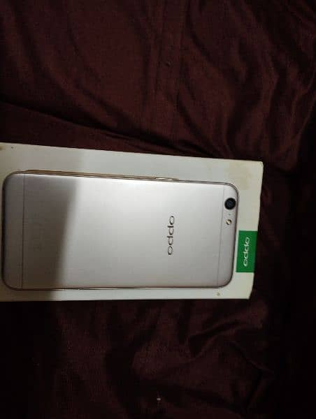 oppo A57 with box & back cover 6