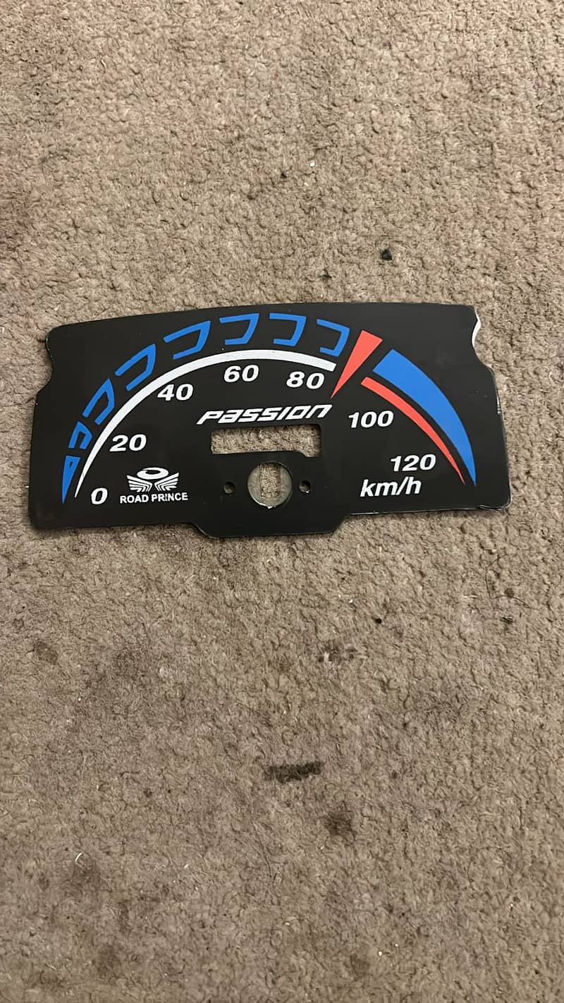 Honda 125 Speedometer Dial Plate 70 Meter Dials Quantity Available 5