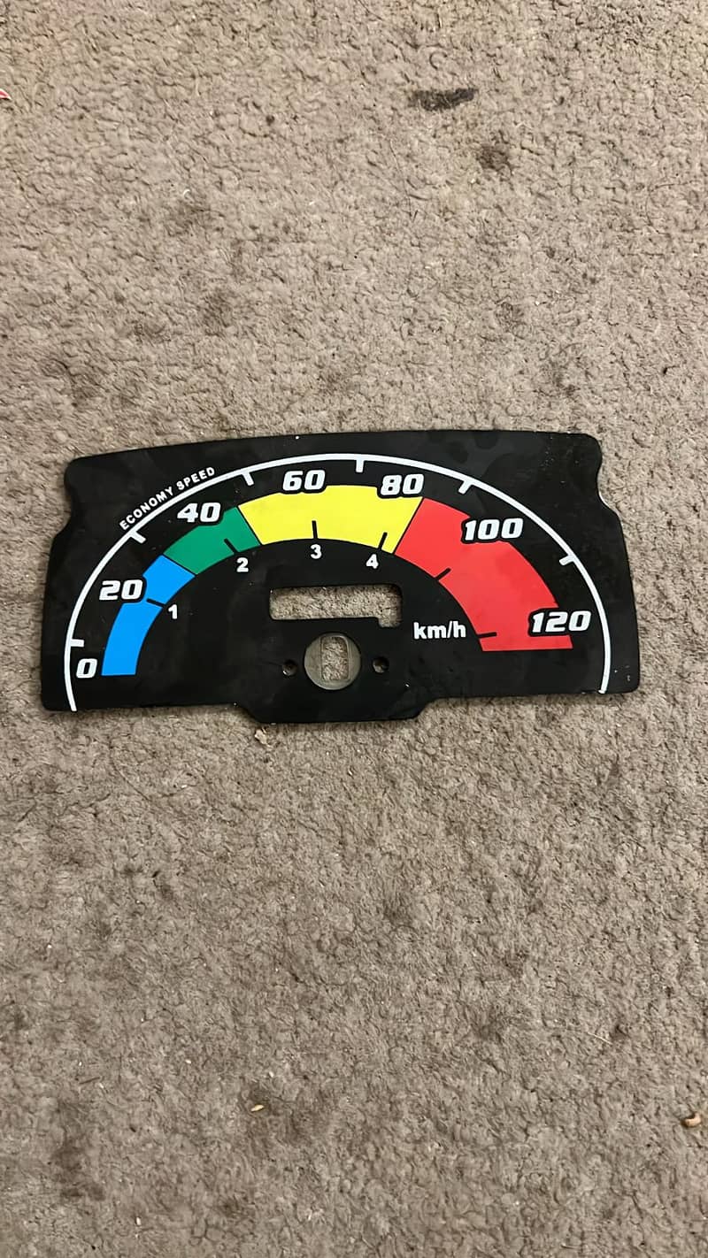 Honda 125 Speedometer Dial Plate 70 Meter Dials Quantity Available 6