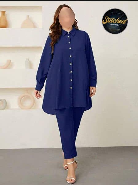 WESTERN STYLE SHIRT WITH PLAIN PENT STYLE TROUSER 1