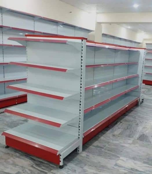 New and use store racks and grocery store rack double 03166471184 0