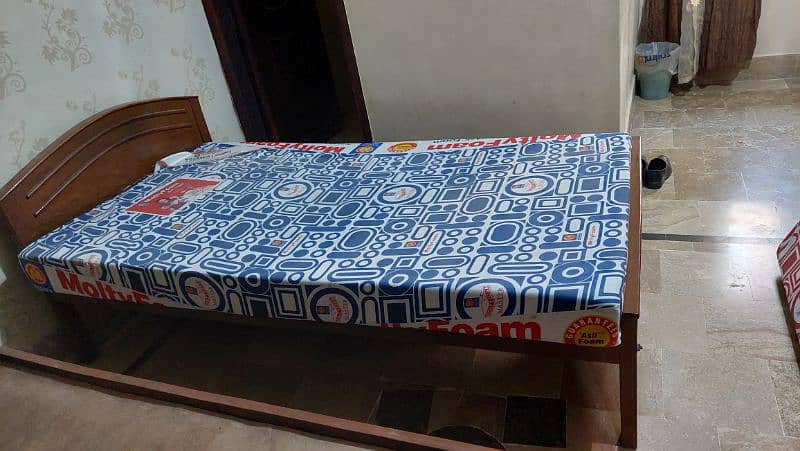 Master molty foam mattress,  size 78×42×6 inch 7