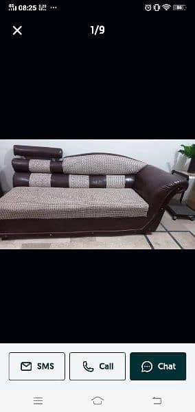 3seatr sofa(2 sofa hn) or 1 sofe ki price 15000 he 8