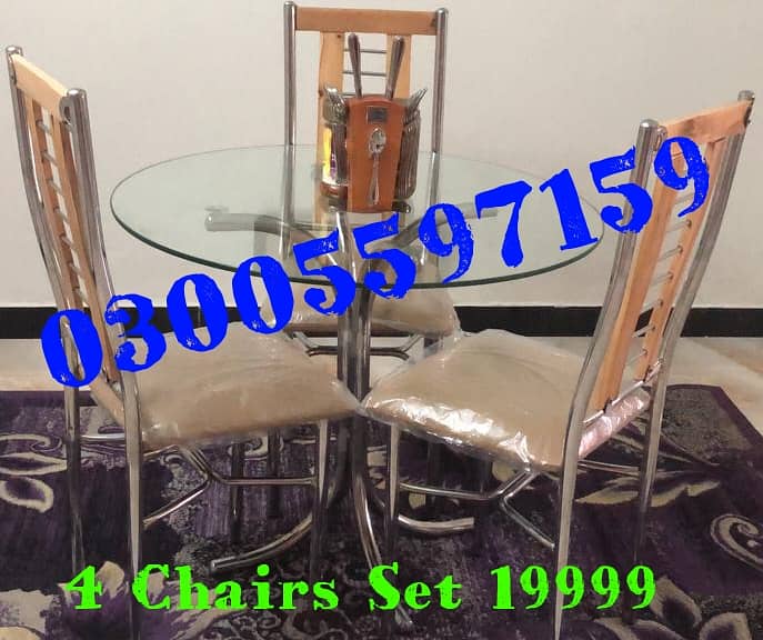 dining table set 4,6 chair metal wood wholesale sofa home hotal cafe 19