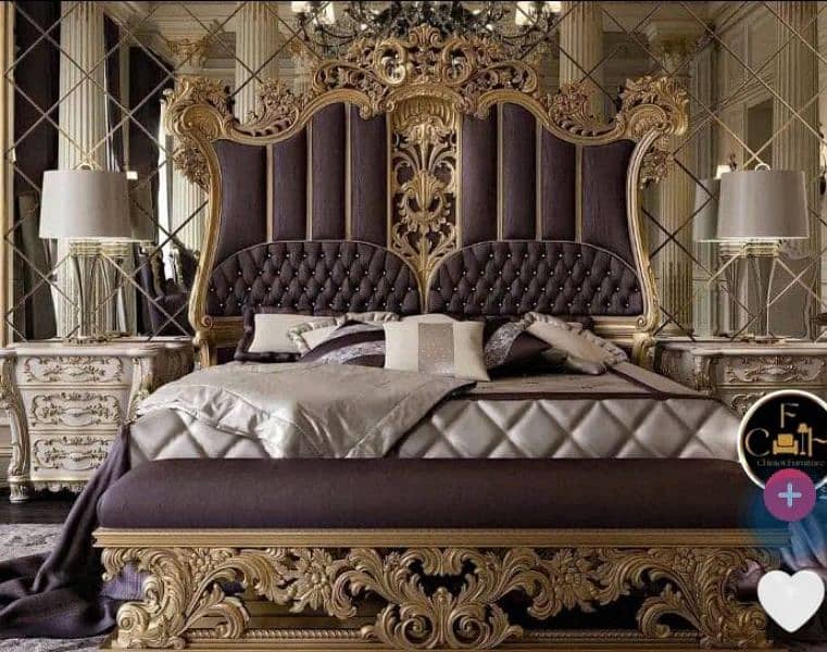 bed set/side table /dressing /wardrobes/showcase/almari/wooden bed 8