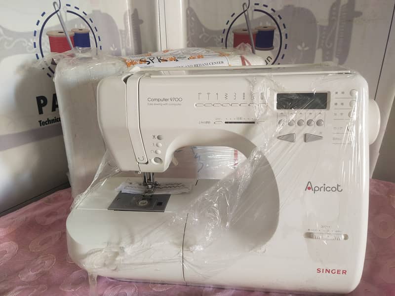 imported zig zag stitch sewing & embroidery machine 0