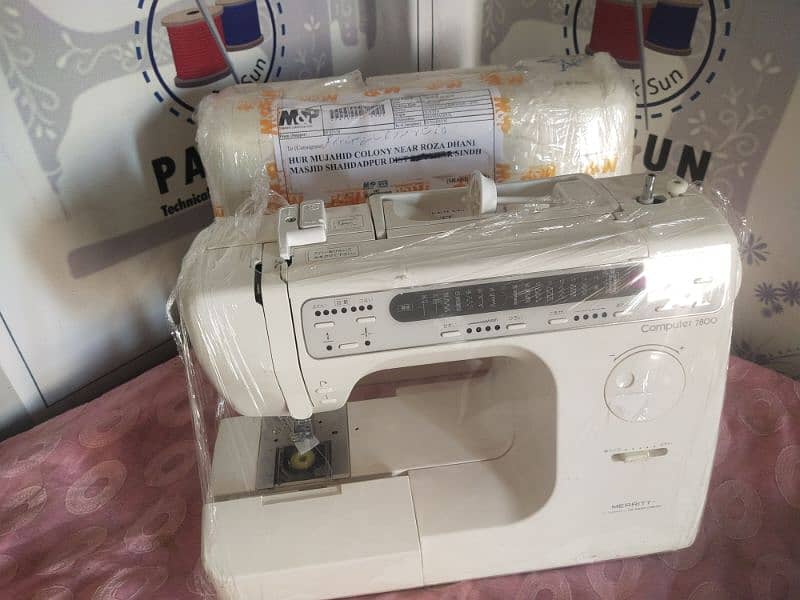 imported zig zag stitch sewing & embroidery machine 1