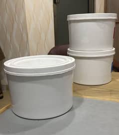 plastic buckets for printing ink , hangers and handles