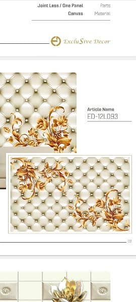 wallpaper hole sale PVC panal fluted panal galas paper 12