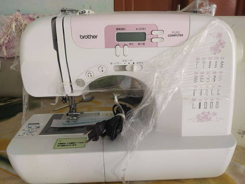 imported zig zag stitch sewing & embroidery machine 2
