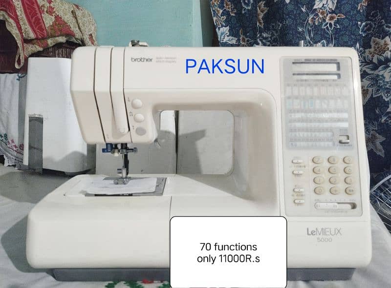 imported zig zag stitch sewing & embroidery machine 5