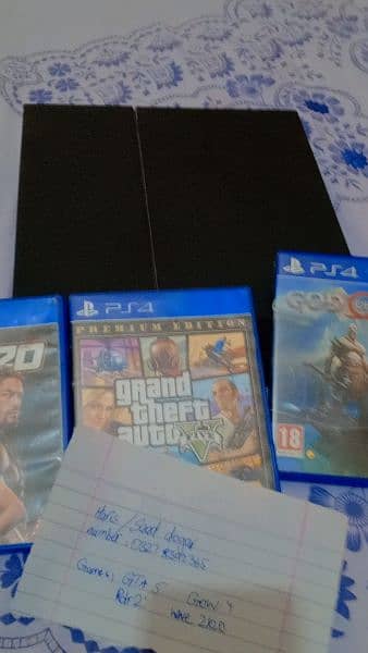 Ps4 for sale with games or exchange with gaming pc 5