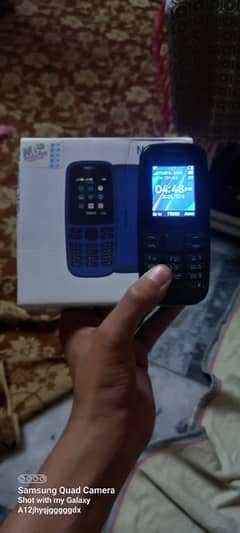 Nokia 105 Official PTA Approved Box And Original Charger