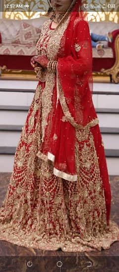 barat and valima bridal dress