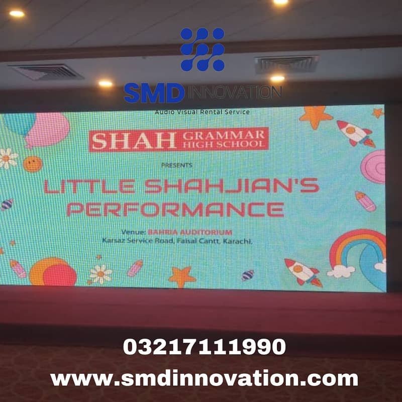 Rent Projectors SMD Screens and Sound Systems on rent in karachi 10