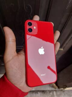 iPhone 11 red product 256gb jv water pack
