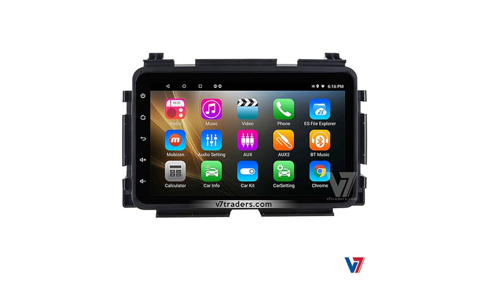 V7 Honda Vezel Car Android LCD LED Car Touch Panel GPS Navigation 9