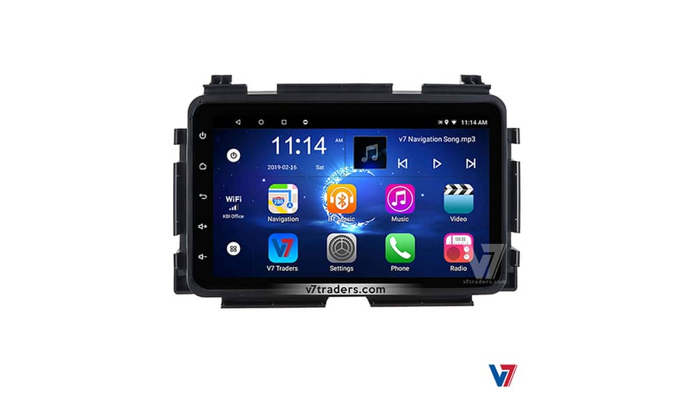 V7 Honda Vezel Car Android LCD LED Car Touch Panel GPS Navigation 10