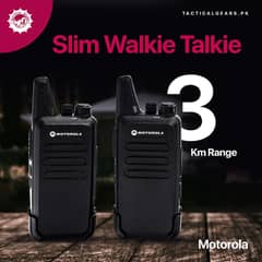 Motorola KDC_5WLN U_H_F Wireless Walkie Talkies Radios