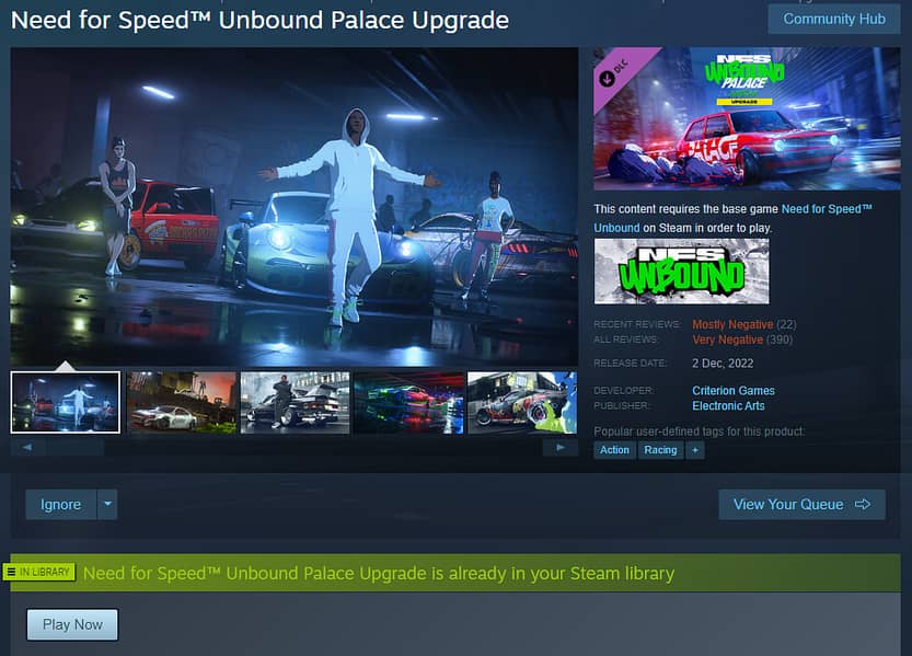 Need For Speed Unbound Palace Edition Pc 3