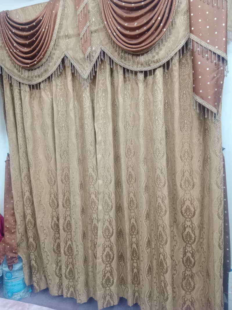 Fancy curtains for 2 door 0