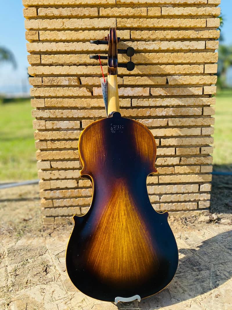 Violin 4/4 Solid Wood Matte Violin Beautiful Appearance Violin 2