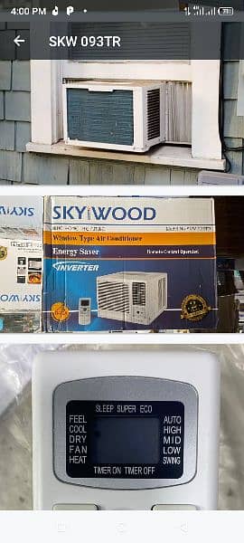 SKYIWOOD WINDOW AC ENERGY SAVER DC INVERTER PONA TONE IMPORTED 1