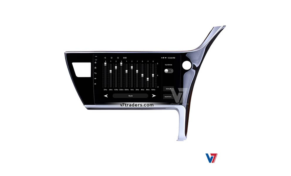 V7 TOYOTA COROLLA 2018-23 Car ANDROID LCD LED Panel GPS Navigation 6