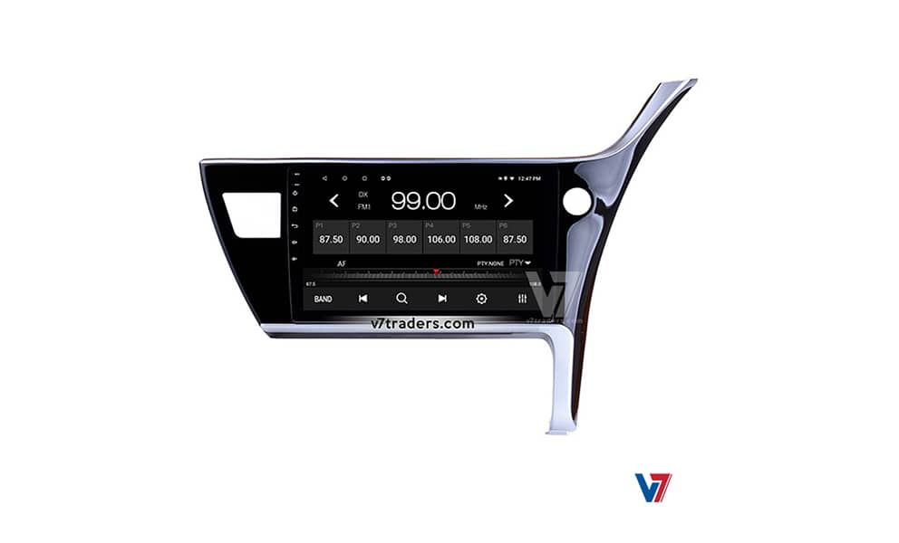 V7 TOYOTA COROLLA 2018-23 Car ANDROID LCD LED Panel GPS Navigation 7