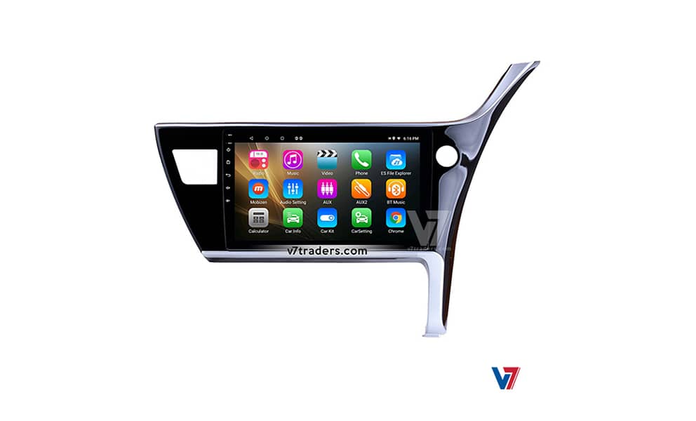 V7 TOYOTA COROLLA 2018-23 Car ANDROID LCD LED Panel GPS Navigation 9