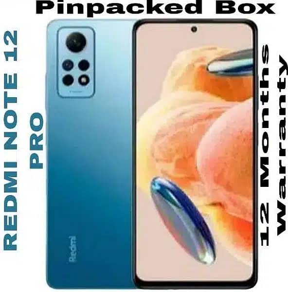 Box Pack REDMI NOTE 12 PRO 8/256 0