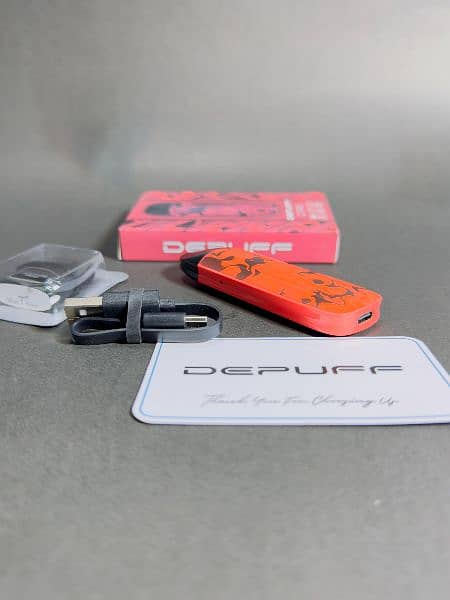 Depuff curve|Vape| Pod| for sale refillable and rechargeable 9