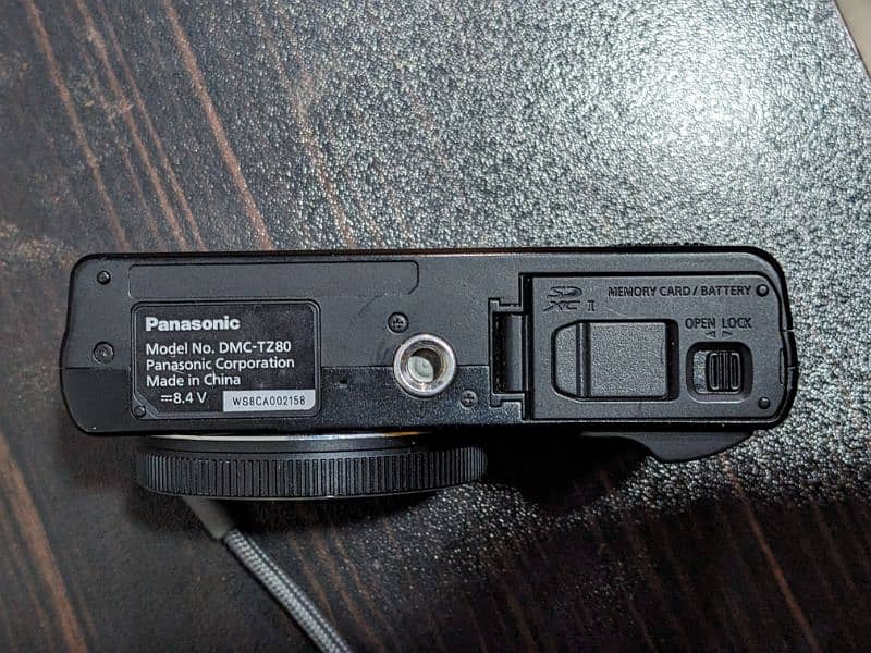 Panasonic DMC- TZ80 4K Camera 30X optical zoom 5
