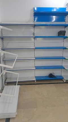 Use Rack Use Mart Rack Iron Rak Wall Shelf Gondola Rack Trolley Basket 4