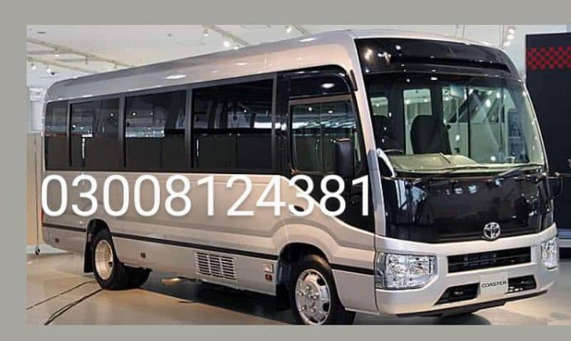 Rent for coaster, Grand Cabin, Travel & Tours Trips 03008124381 2