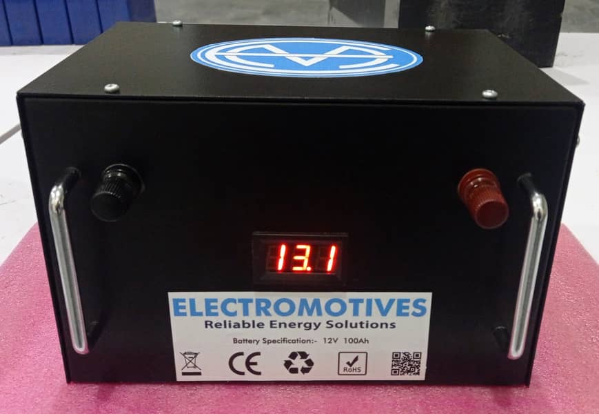 Lithium Iron Phosphate Batteries 12V to 72V 0