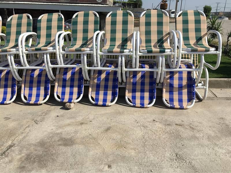 Miami garden and Lawn chairs, Outdoor patio furniture, PVC Plastic 10